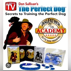 Secrets To Training The Perfect Dog. Don Sullivan DVD with accessories Brand New